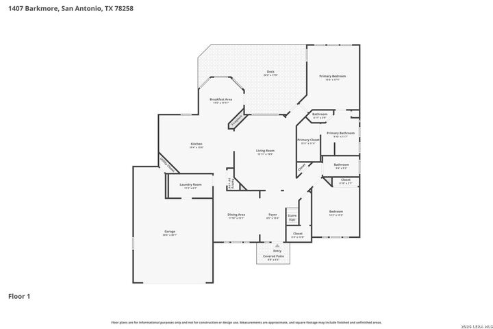 Property Photo:  1407 Barkmore  TX 78258 