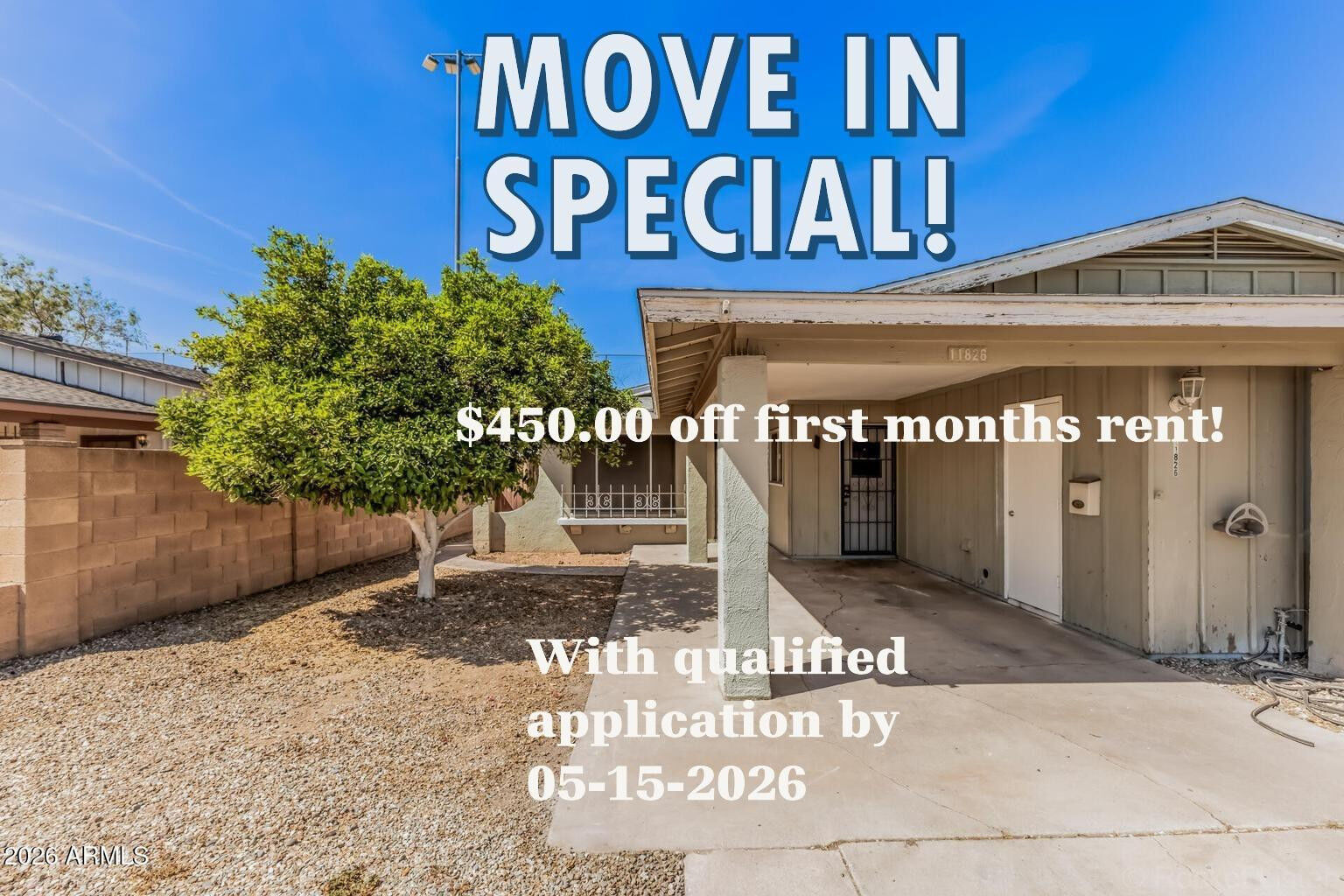 Property Photo:  11826 N 35th Avenue  AZ 85029 