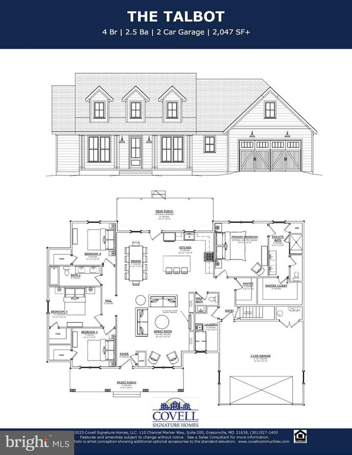 Property Photo:  410 5 Farms Drive  MD 21666 