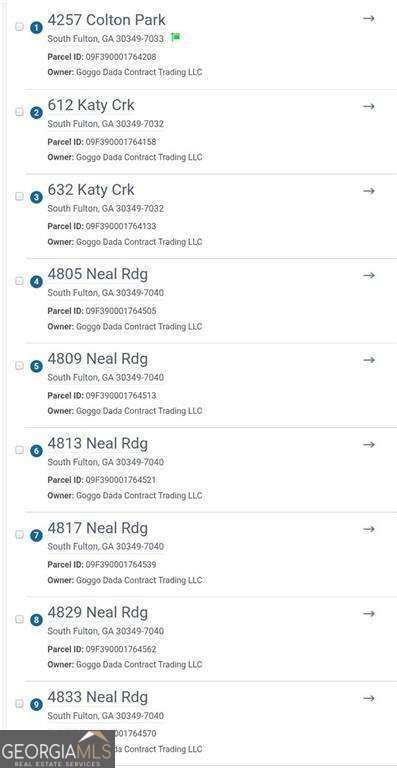 Property Photo:  4257 Colton Park  GA 30349 