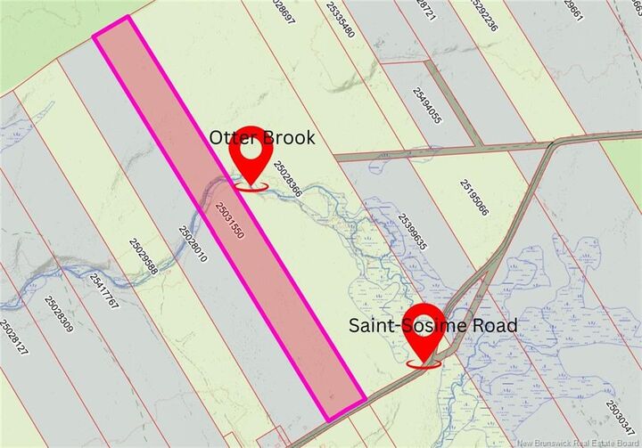 Property Photo:  Land On Saint-Sosime Road  NB E4T 3V9 