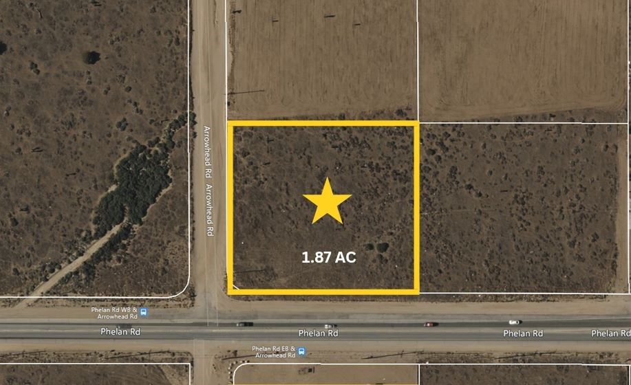 Property Photo:  0 Phelan  CA 92371 