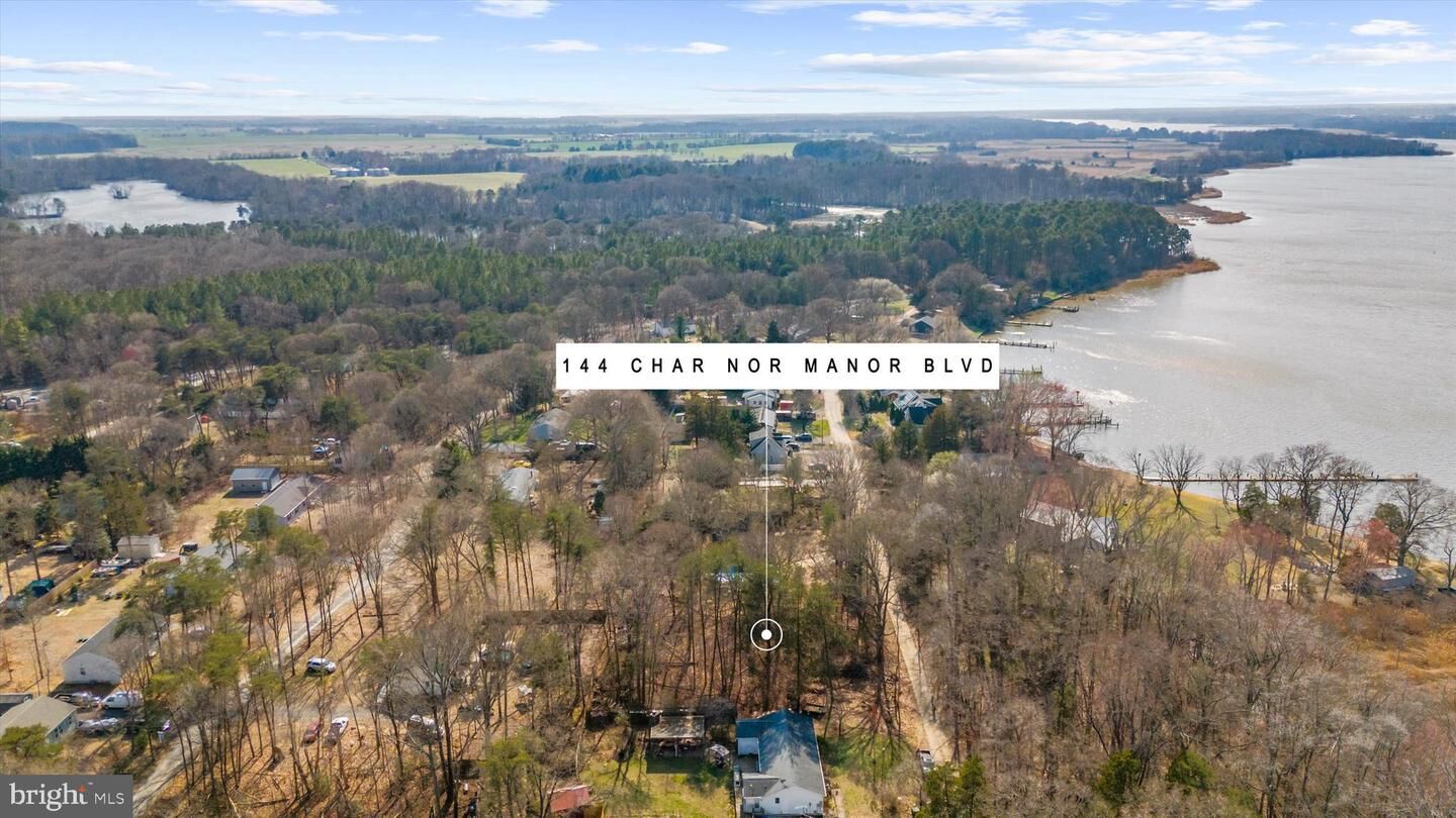 Property Photo: 144 Char Nor Manor Boulevard MD 21620