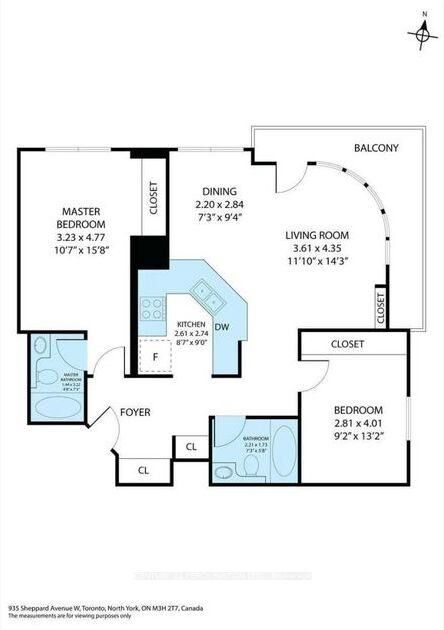 Photo de la propriété: 1030 Sheppard Avenue 212 ON M3H 2T6