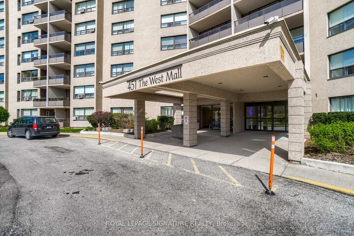 Property Photo: 451 The West Mall Drive 1212 ON M9C 1G1