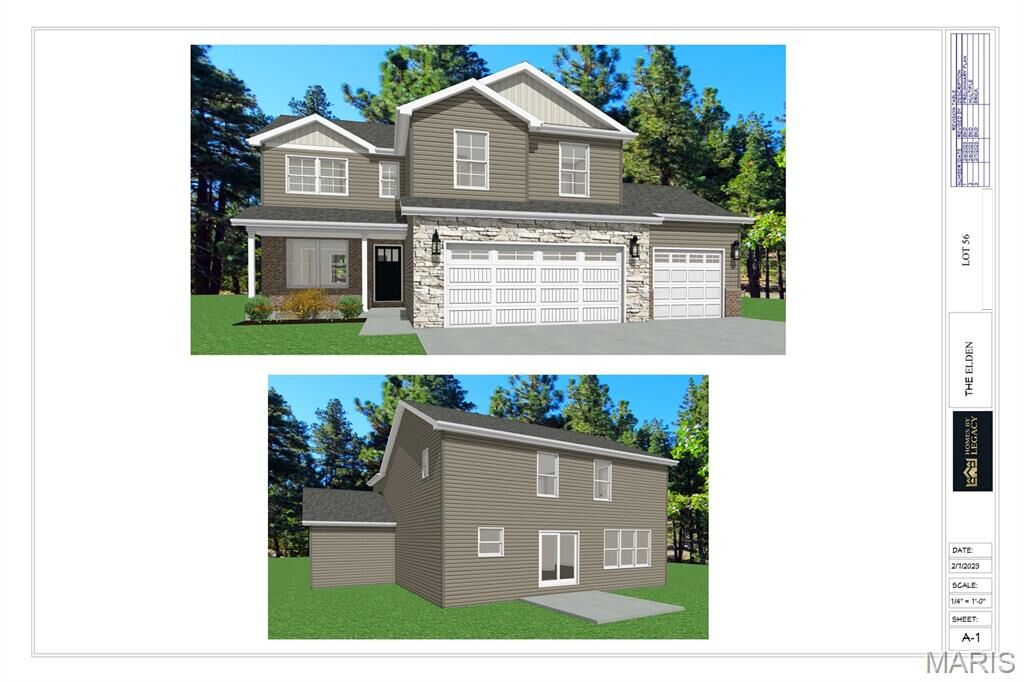 Property Photo:  3439 Navajo Trail  IL 62221 