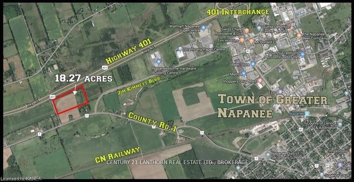 Photo de la propriété:  Pt Lt16 Jim Kimmett Boulevard  ON K7R 3L1 