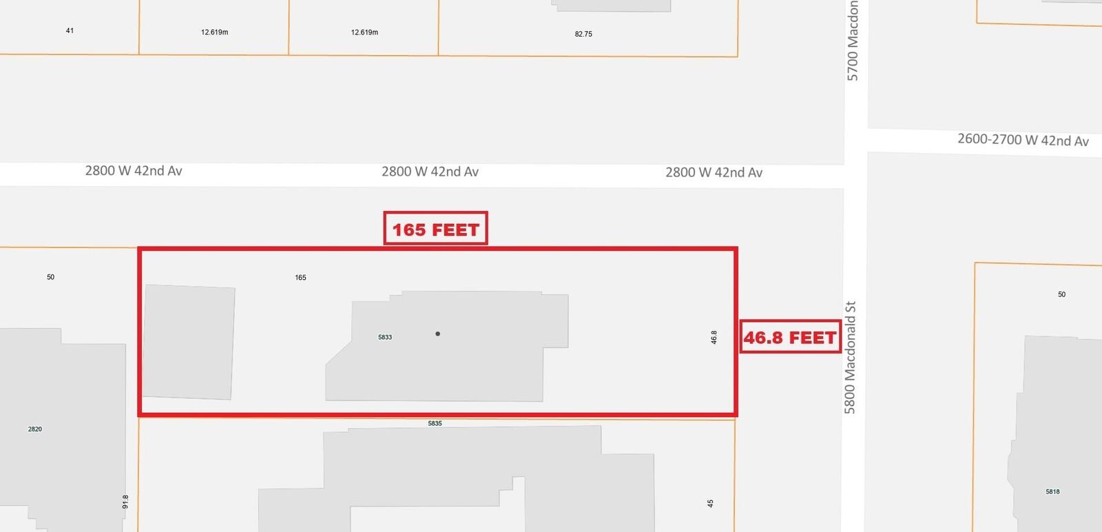 Property Photo: 5833 Macdonald Street BC V6N 1E2