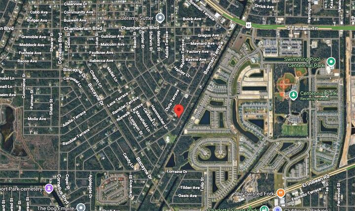 Property Photo:  1059 Bowman Terrace  FL 33953 