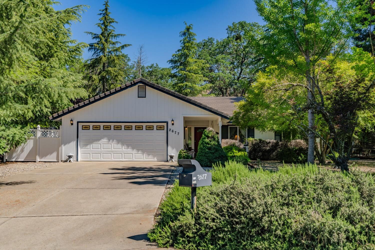 Property Photo:  2677 Huckleberry Lane  CA 95252 