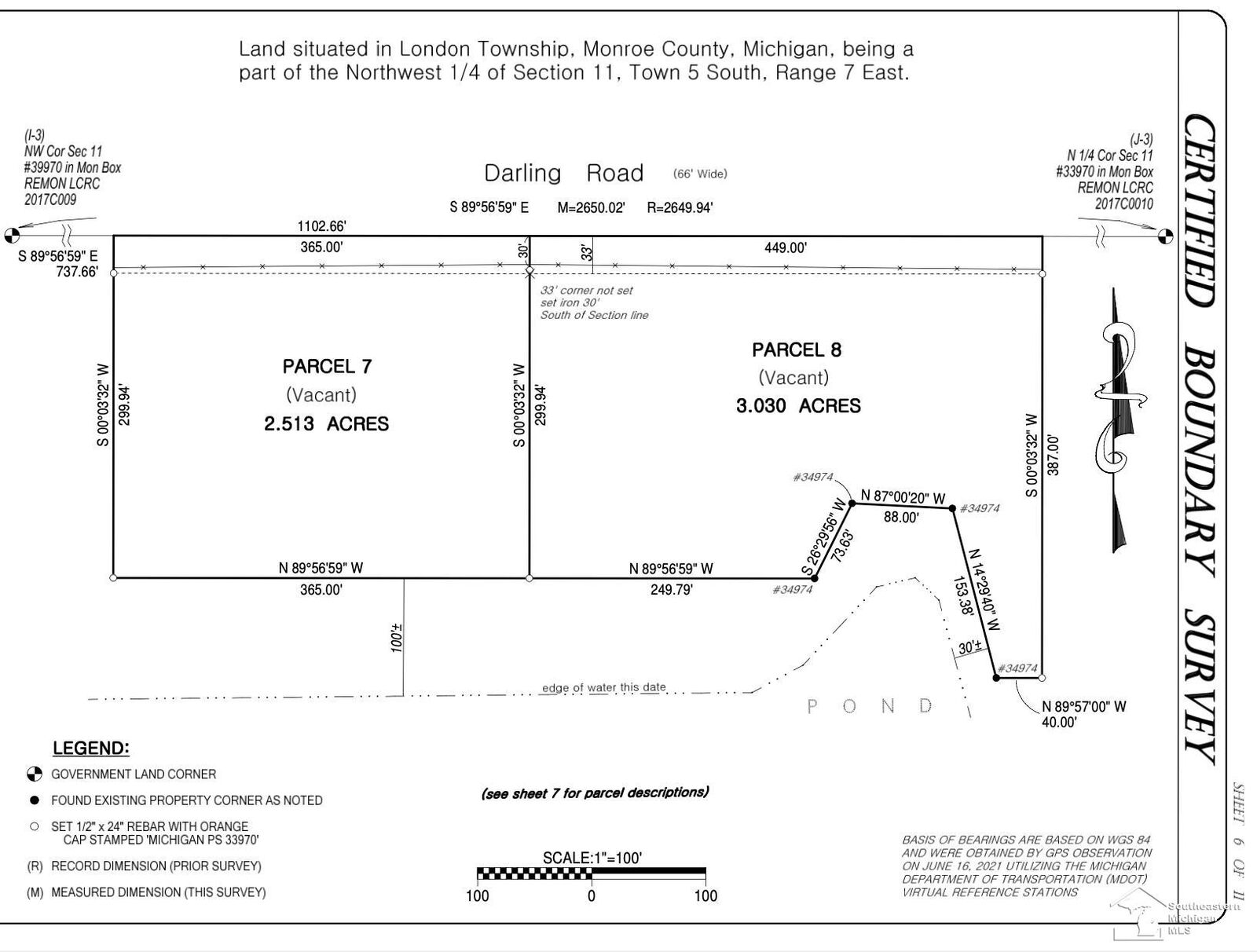 Property Photo:  Darling Road  MI 48160 