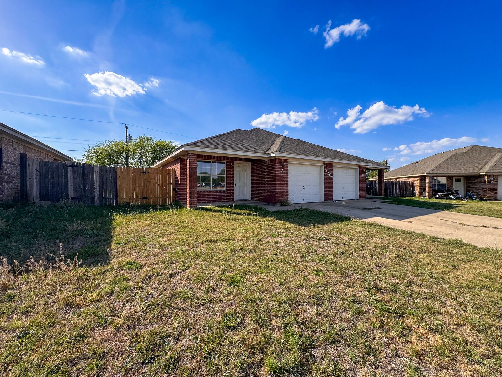 Property Photo:  4209 Thunder Creek Drive A  TX 76549 