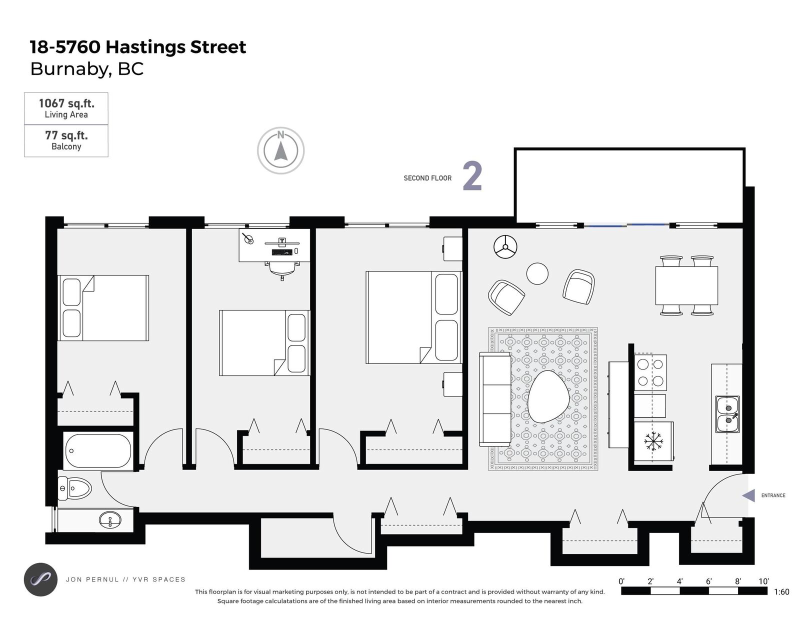 Property Photo:  5760 Hastings Street 18  BC V5B 1R6 