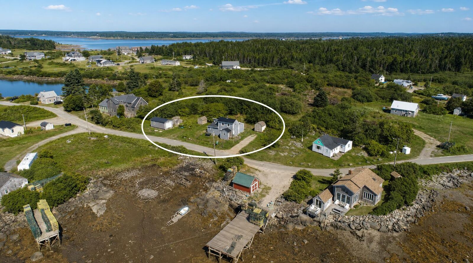 Property Photo: 21 Sadler Point Road ME 04649