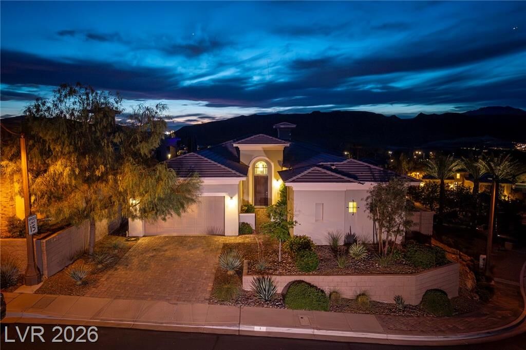 Property Photo:  1 Costa Tropical Drive  NV 89011 
