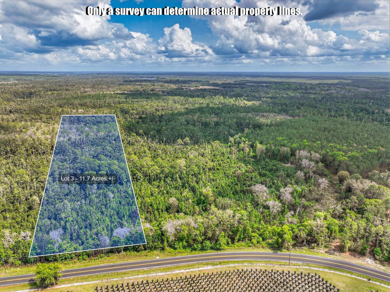 Property Photo:  000-3 County  Rd 308  FL 32112 