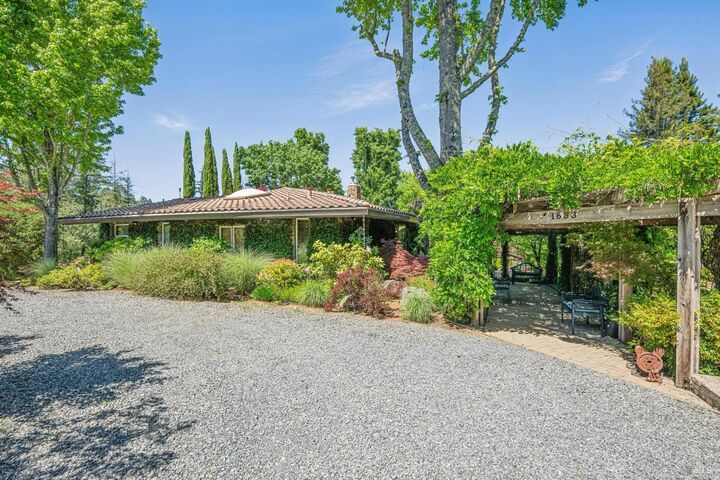 Property Photo: 1633 Dry Creek Road CA 95448