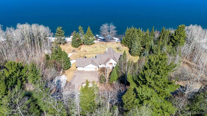 Property Photo:  14828 Pequaming Road  MI 49946 