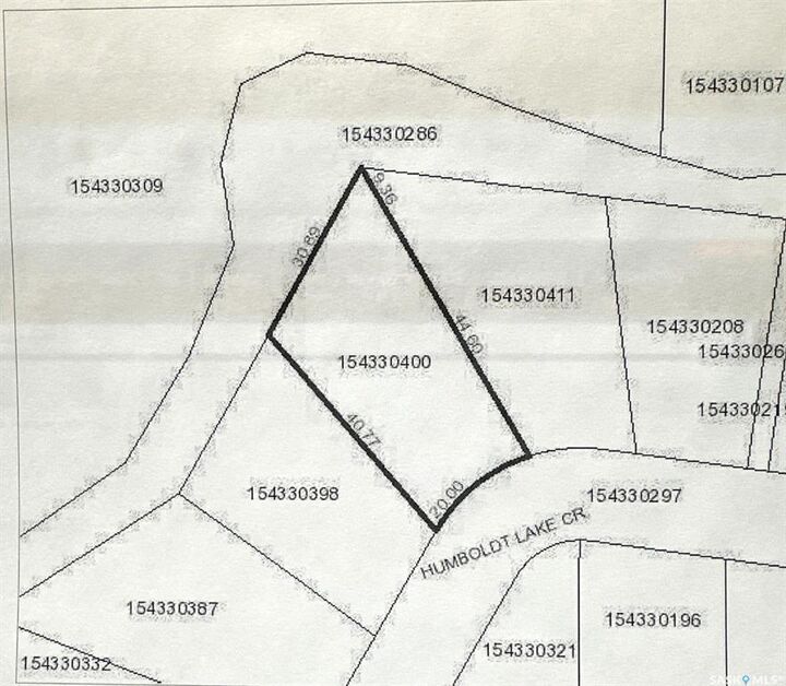 Photo de la propriété:  6 Humboldt Lake Crescent  SK S0K 2A0 