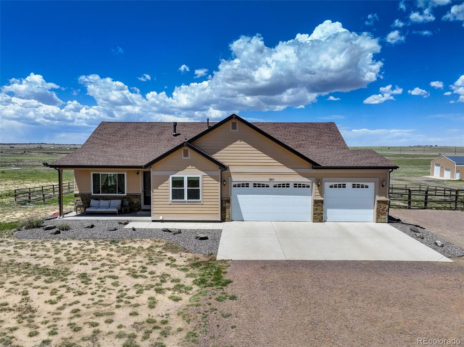 Property Photo: 341 N County Road 149 CO 80136