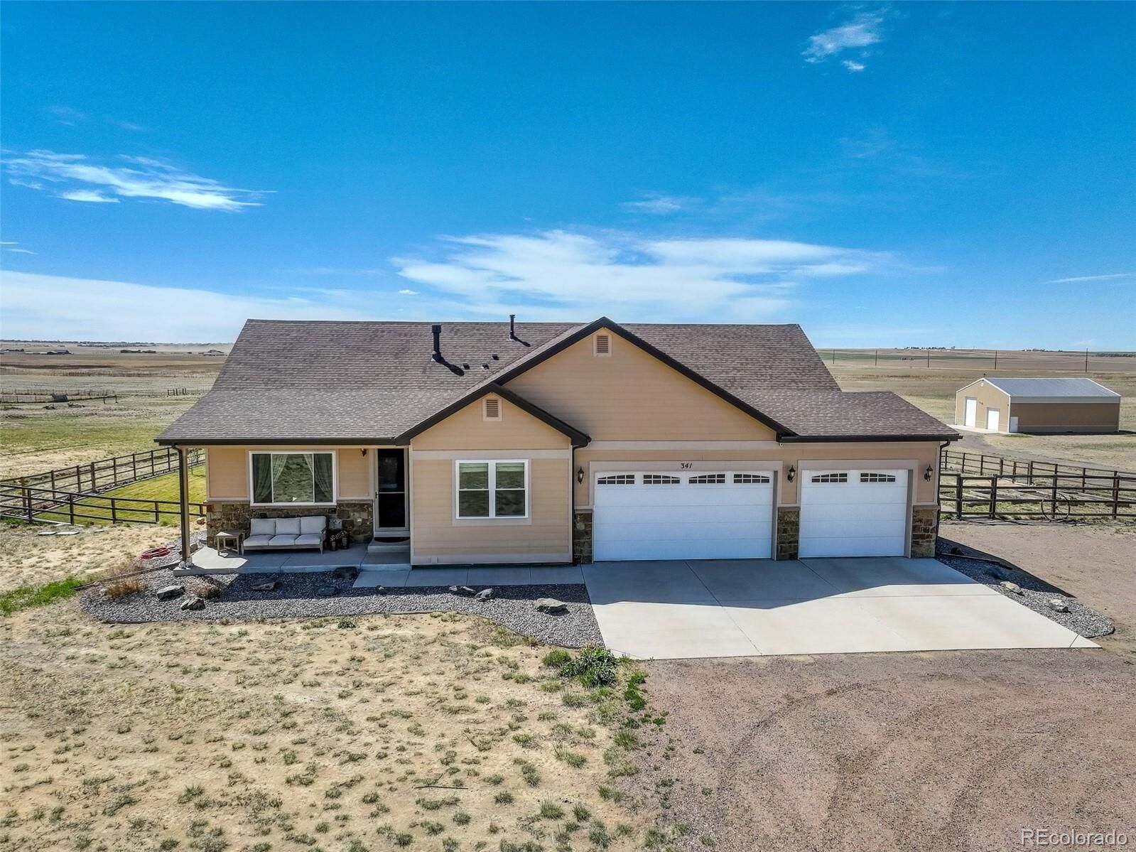 Property Photo:  341 N County Road 149  CO 80136 