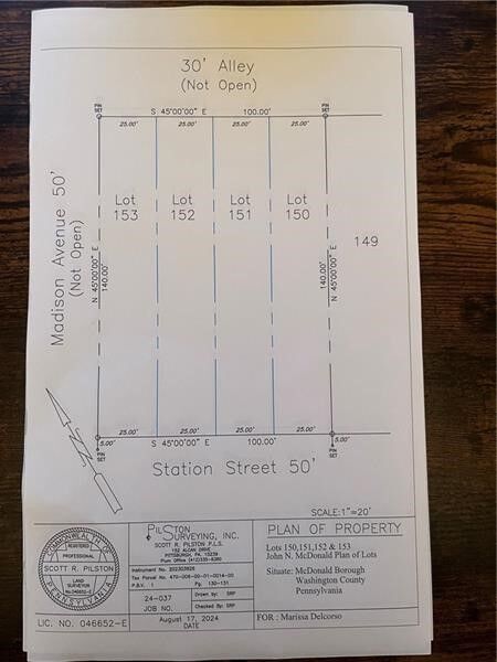 Property Photo:  0 Station Street  PA 15057 