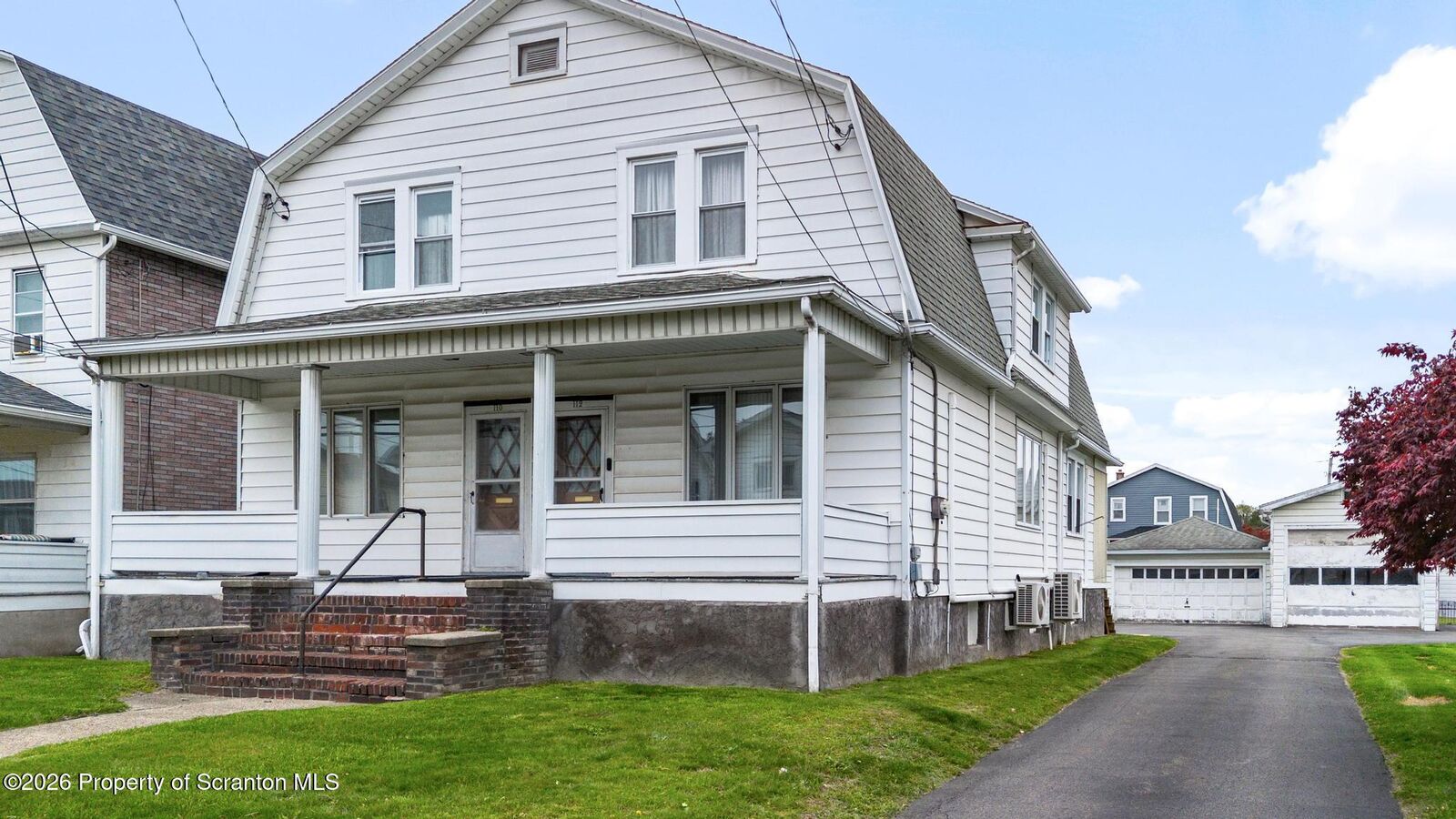 Property Photo:  110-112 Abbott Street  PA 18705 