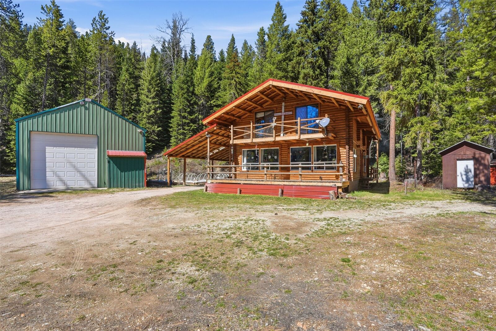 Property Photo:  136 Brown Bear Lane  MT 59830 