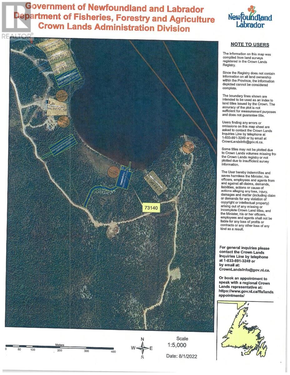 Property Photo: Lot #73140 Duley Lake Road NL A0R 1B0