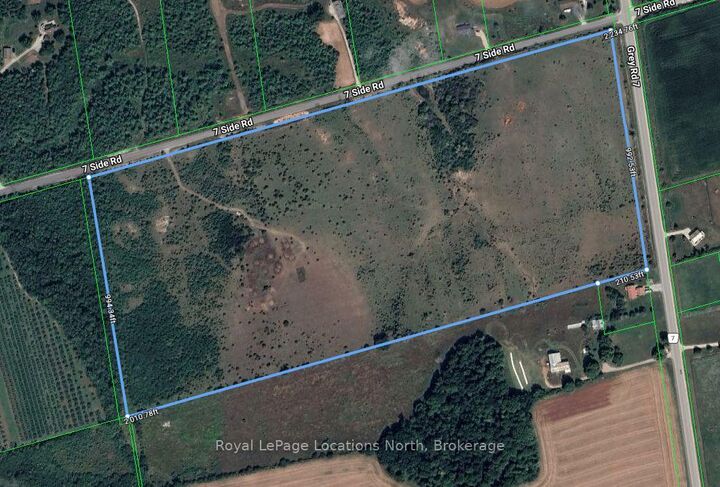 Property Photo:  Pt Lt 6 7 Side Road  ON N4L 1W7 