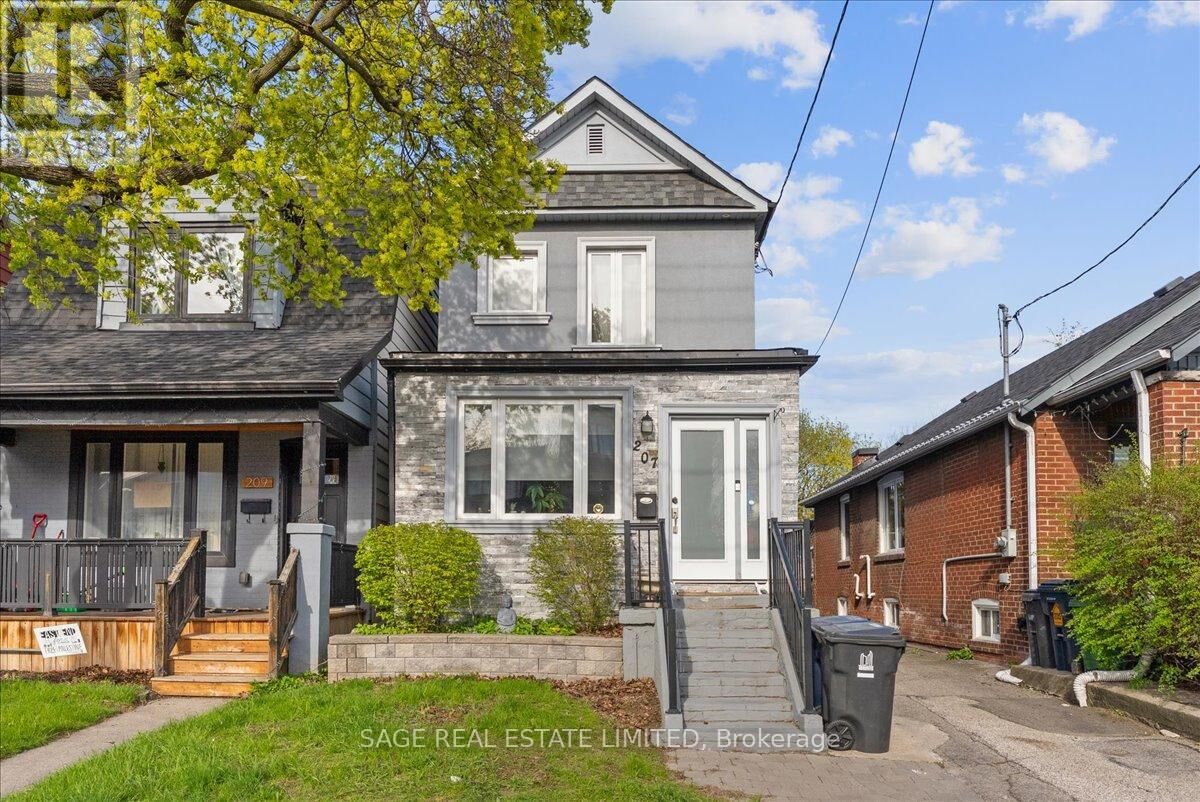 Property Photo:  207 Cedarvale Avenue Lower  ON M4C 4K3 