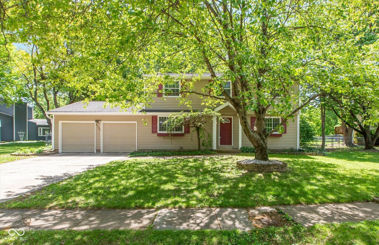 Property Photo:  6133 Drawbridge Lane  IN 46250 