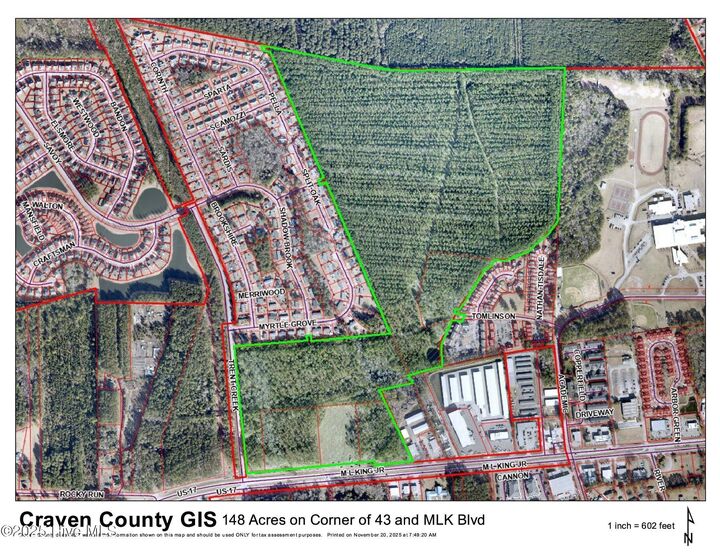 Property Photo:  Tbd Dr Mlk Jr Boulevard  NC 28562 