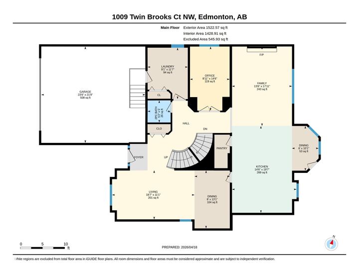 Property Photo:  1009 Twin Brooks Court NW  AB T6J 7G5 