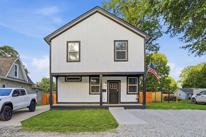 Property Photo:  7719 Huff Street  IN 46259 