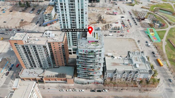 Property Photo:  624 8 Avenue SE 804  AB T2G 0M1 