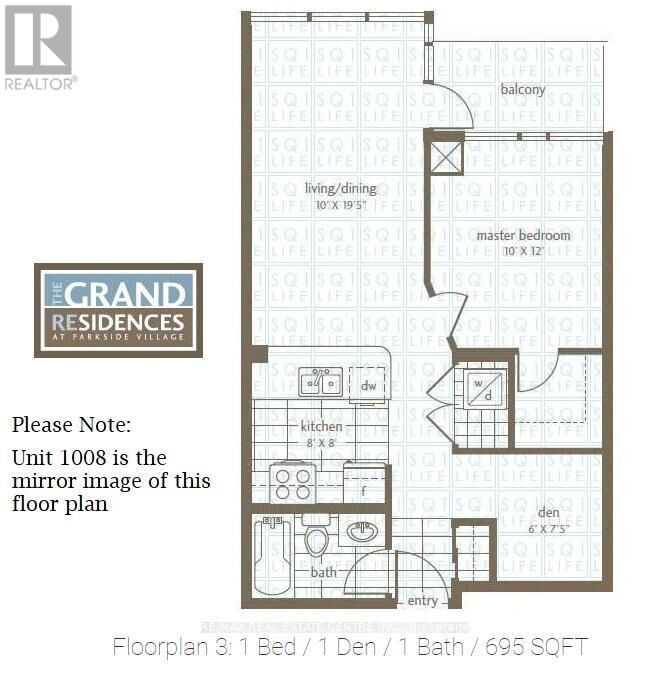 Property Photo:  4070 Confederation Parkway 1008  ON L5B 0E9 