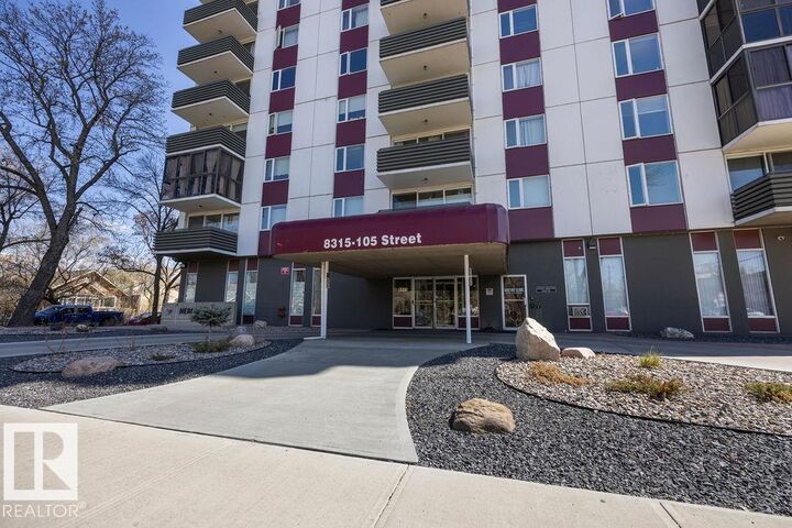 Property Photo:  8315 105 Street NW 704  AB T6E 4H4 