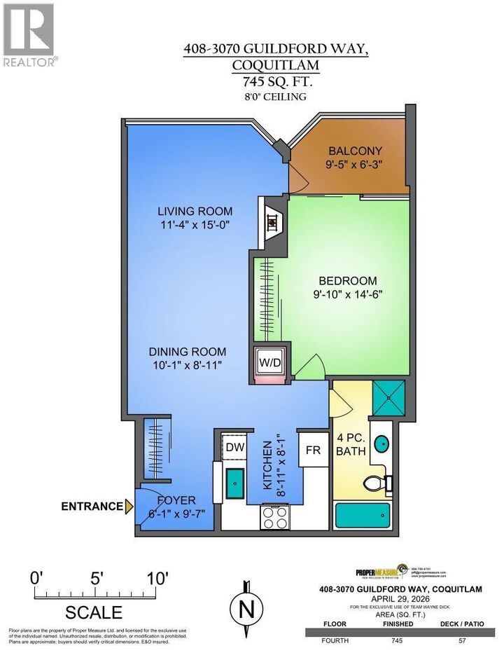 Property Photo:  3070 Guildford Way 408  BC V3B 7R8 