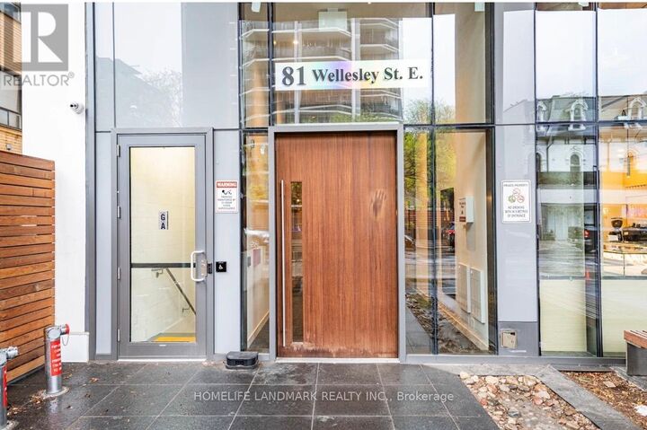 Property Photo:  81 Wellesley Street East 307  ON M4Y 0C5 