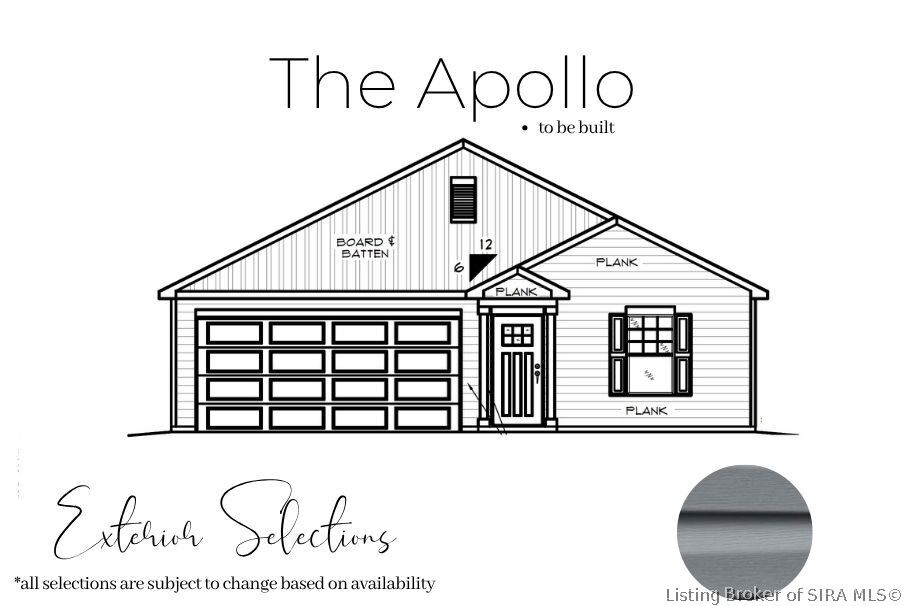 Property Photo:  1498 Solar Street Lot 11  IN 47170 