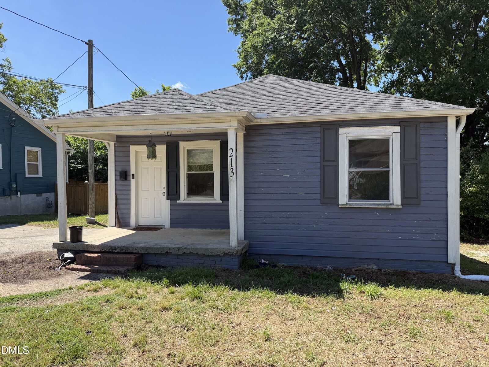 Property Photo: 213 Hargrove Street NC 27701
