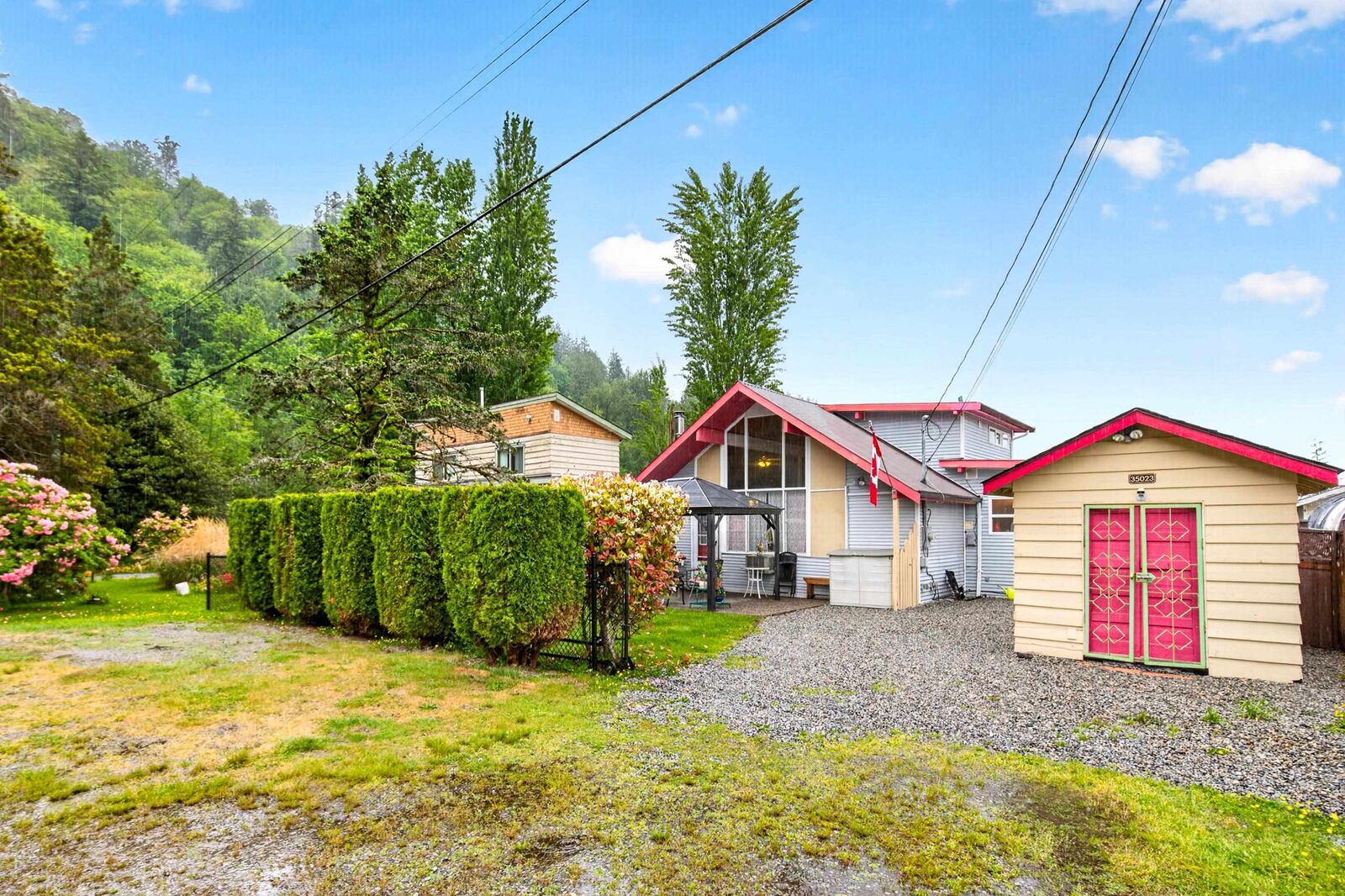 Property Photo:  35023 North Sward Road  BC V2V 7H1 
