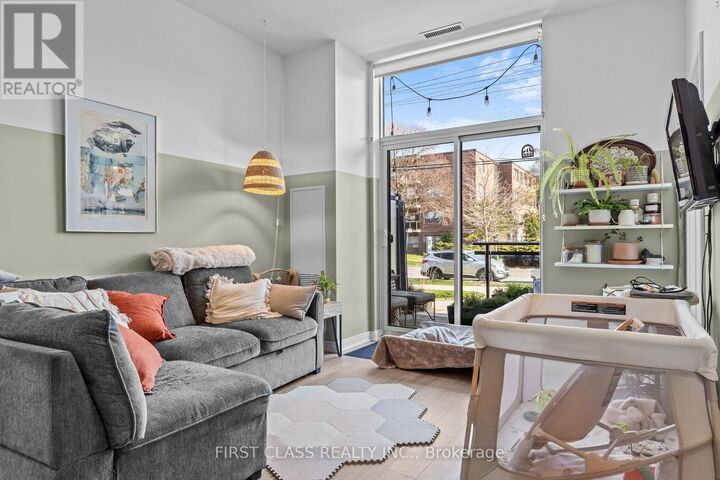 Property Photo:  1 Neighbourhood Lane 110  ON M8Y 0C2 