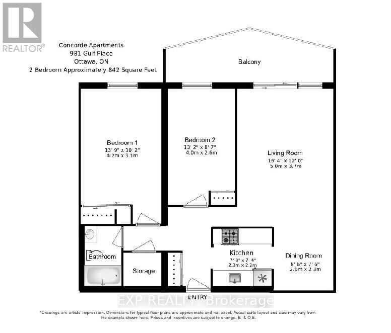 Property Photo:  981 Gulf Place 611  ON K1K 3X9 