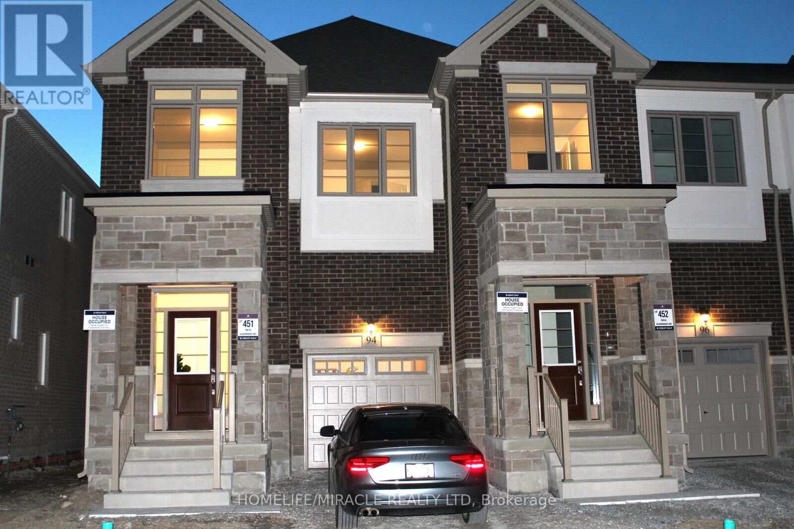 Property Photo: 94 Bermondsey Way ON L6Y 6K9