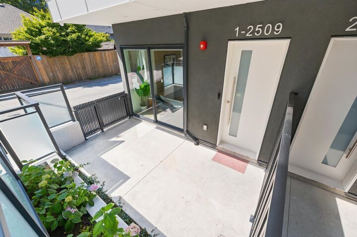 Property Photo: 2509 Kitchener Street 1 BC V5K 3C7