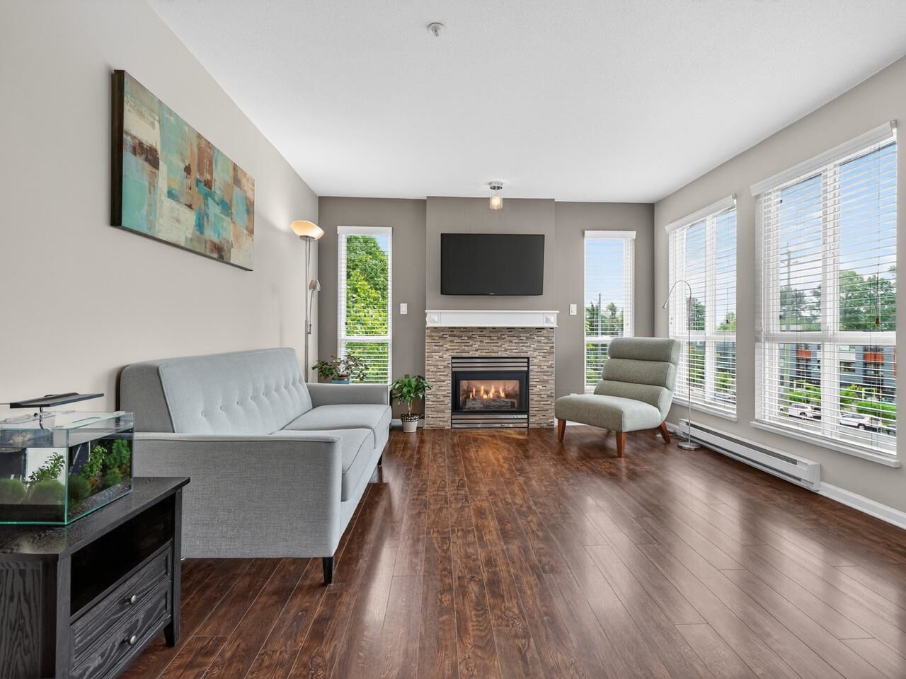 Property Photo:  8495 Jellicoe Street 310  BC V5S 2J4 
