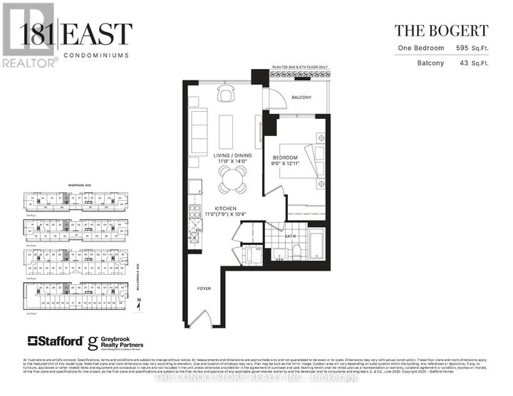 Property Photo: 181 Sheppard Avenue East 715 ON M2N 3A6