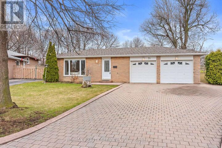 Property Photo: 71 Belmont Drive ON L6T 2K5